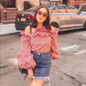 Off the shoulder top